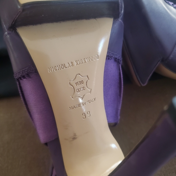 π― Nicholas Kirkwood Peep-Toe Corset Platforms - Picture 13 of 17